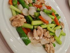 芦笋百合鲜桃仁-丰泽园饭店