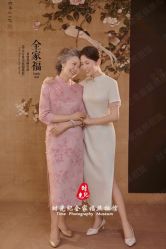 -时光纪亲子全家福照相馆(静安店母女写真父母纪念照)