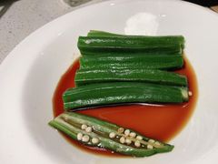 捞汁秋葵-313羊庄铁锅烀羊肉·烤全羊·烧烤龙虾·团建聚餐(永德路店)