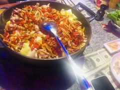 炭烧牛蛙泡锅香辣味-蘭奢雅集·江浙菜(青山江滩店)