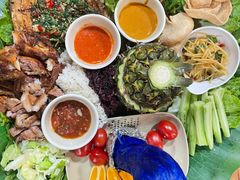 -沐毫傣泐云南菜孔雀宴•手抓饭傣味烧烤(曼听店)