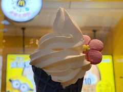 咸蛋黄华夫饼甜筒-麦当劳(皇岗路店)