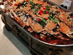 -绿岛港轩海鲜烤肉涮锅自助餐厅