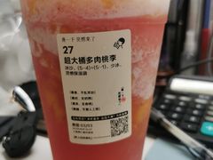 超大桶多肉桃李-喜茶(上海兴业太古汇店)