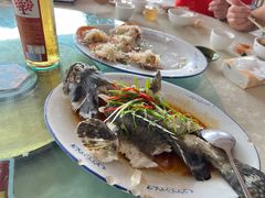 清蒸石斑鱼-梅姐海鲜餐厅(水头海鲜街店)