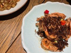 野山蒜油爆虾-枚青·临安酒肆(腾飞大厦店)