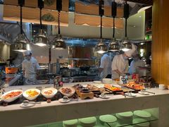 自助取餐区-杭州钱江新城万怡酒店-西餐厅