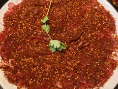 麻辣牛肉-一斗火锅·招财羊毛肚(北温泉九号店)