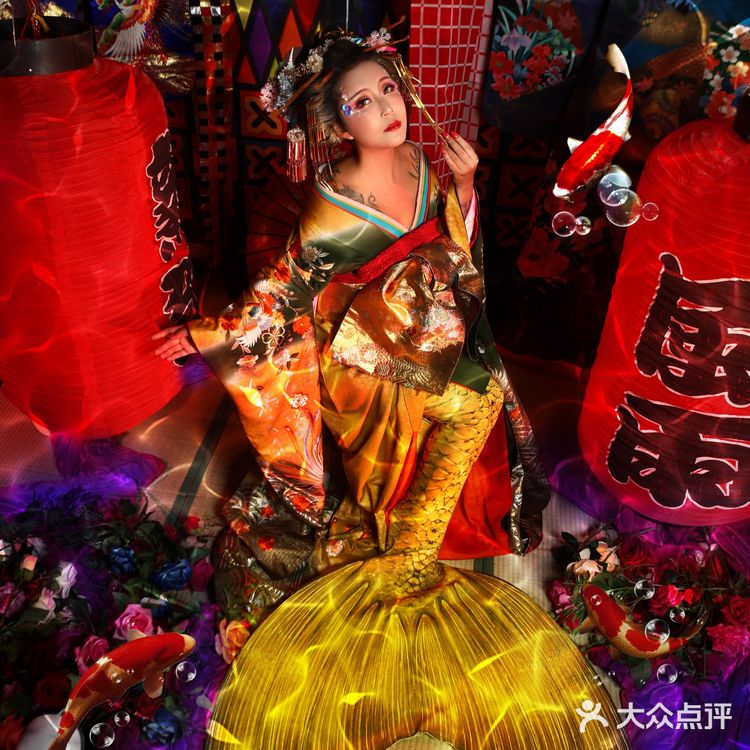 独家恶女花魁人鱼写真🌹|华丽到无法想象