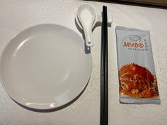 餐具摆设-新加坡珍宝海鲜JUMBO Seafood(西安skp店)