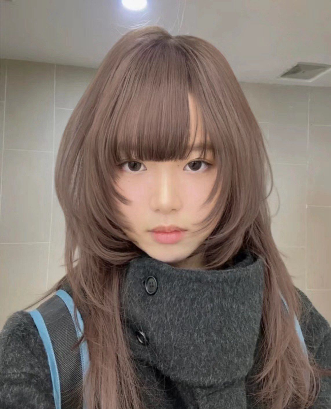 日系层次水母头"