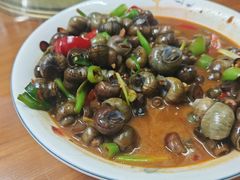 酱爆螺丝-芦茨金富饭庄·25年老字号·专做稻草鸡