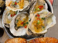 蒜香生蚝-宝记烧烤·碳锅羊肉·羊蝎子火锅·夜食社(文体路创始店)