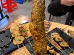 烤泥鳅-老味烧烤(园林路店)