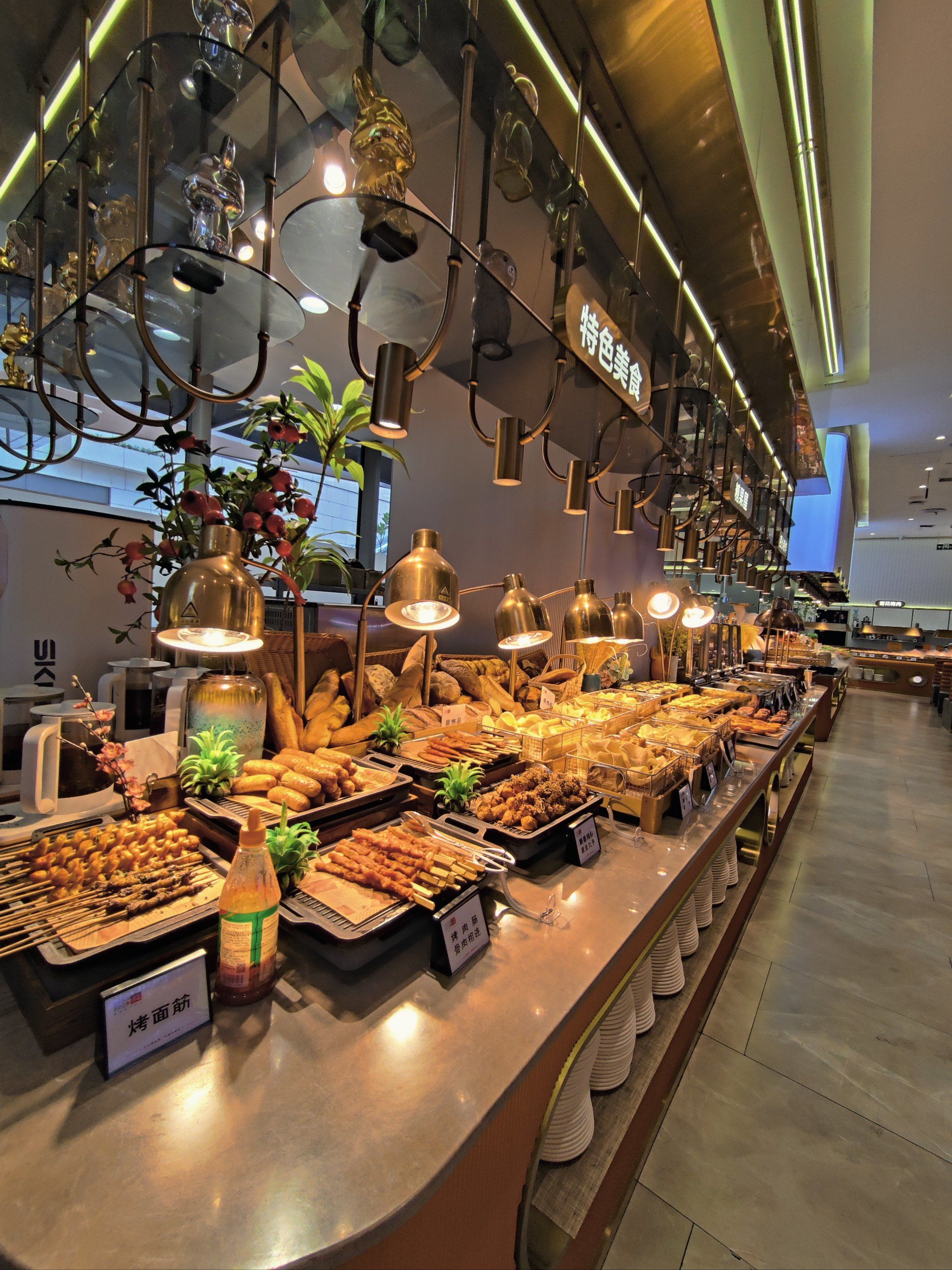 清新自助餐厅打卡记