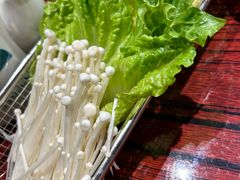 蔬菜三拼-沙胆彪炭炉牛杂煲(上海日月光广场店)