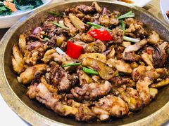 铜盘焗走地鸡-德胜轩正宗顺德菜(宝安沙井会展中心店)