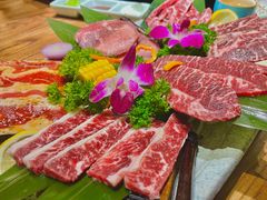 -明洞阿姨·韩式酱蟹烤肉·创意料理(三元桥店)