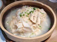 浓汤石锅纸片笋-溪林小馆(浦江城市生活广场店)