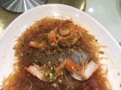 蒜蓉蒸开片草虾-金时代顺风大酒店(金山店)