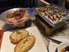 蒜香蜜汁排骨-绿茶餐厅(光谷世界城步行街店)