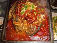 -探鱼·鲜青椒爽麻烤鱼(广州欣荣广场店)