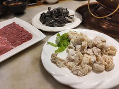 水爆牛百叶-京门老爆三·铜锅涮肉 爆肚(望京店)