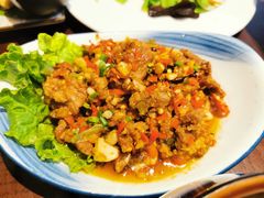 招牌蒜香牛肉-觅山云南菜(泊富ICITY店)