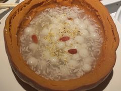 南瓜酒酿小圆子-玫瑰厅上海菜(兴国路店)