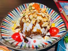 温泉蛋爆浆土豆泥-仙隐小鹿中華の日料(荣民龙首广场店)