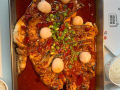 荔枝香辣清江鱼-鱼酷活鱼烤鱼(中联广场店)