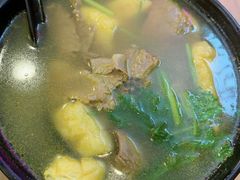 油豆腐牛肉粉丝汤（咖喱）-小杨生煎(成山巴黎春天店)