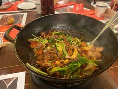 现炒黄牛肉-小隐人家(乐松店)