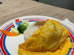 滑蛋包五香肉丁饭-敏华冰厅(天河城店)