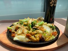 铁盘饭-北大家园食堂