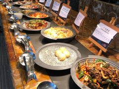 自助取餐区-万达瑞华酒店美食汇自助餐厅(楚河汉街店)