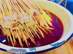辣卤串串-拈签一笑黄牛肉辣卤串串