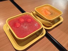 西瓜西米露+木瓜西米露-满记甜品(王府井北京市百货大楼店)