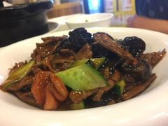 爆三样-老浒记烤鸭-北京菜(琉璃厂店)