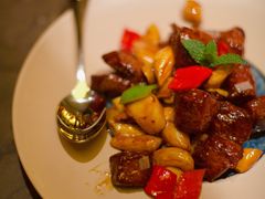 招牌金蒜炒和牛粒-西安凯悦酒店·湖畔中餐厅