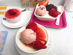 草莓意式奶冻-满记甜品(金融街店)