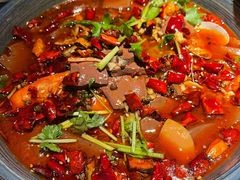 海鲜毛血旺-绿茶餐厅(石家庄万象城店)