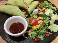 菠菜芝士牛肉手卷-麦甜创意轻食餐厅(西康路店)
