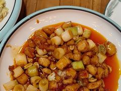 -东来菜馆•手抓海鲜家常菜•海鲜锅贴(鸽子窝店)