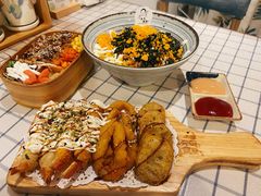 咸蛋黄海苔鸡肉拌饭-万能料理屋(钟鼓岭路店)