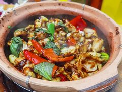 啫鱼扣-天宝食坊·啫啫煲大排档(西华路店)