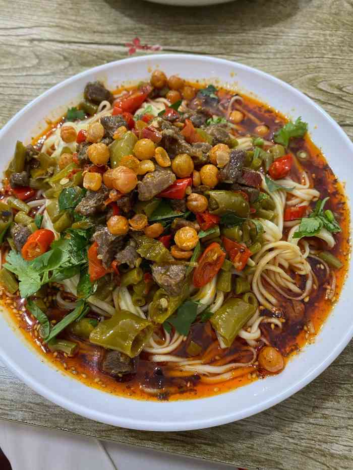 打分 强哥的面扎实得让我震惊!首推双椒牛肉!绝了!