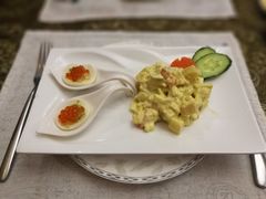 土豆泥沙拉配红鱼籽-92°C俄式厨房(中央大街店)