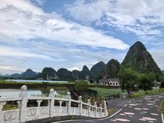 -钟山水墨田园