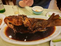 罾蹦鲤鱼-奥华餐厅·老张记(台基厂店)